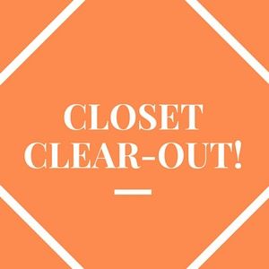 Closet Clear-Out!